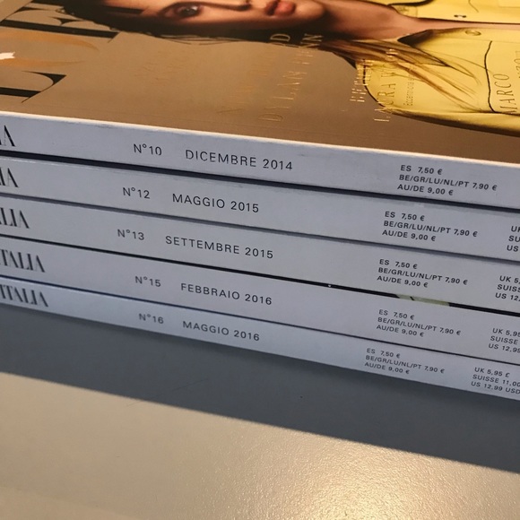 L'Officiel Italia Fashion Photography Magazines, lot of 5 - Picture 2 of 7